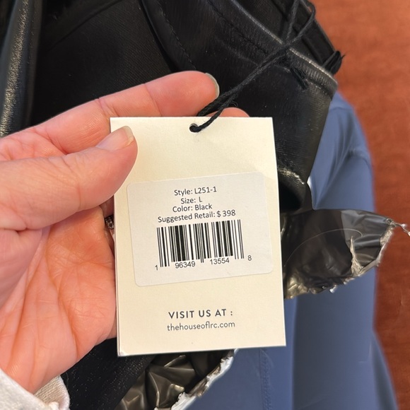 NWT LITA BY CIARA LEATHER LIKE DRESS SHINY CUT OUT MIDI Size Large - Picture 5 of 6